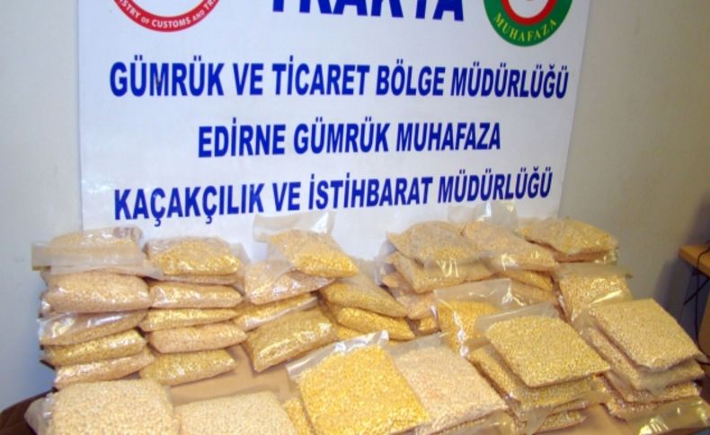 Kapıkule'de 290 bin adet uyuşturucu hap ele geçirildi