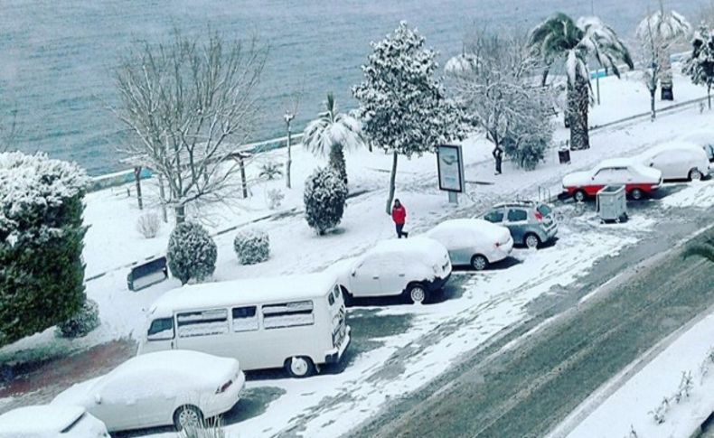 Kar esaret değil güzellik oldu