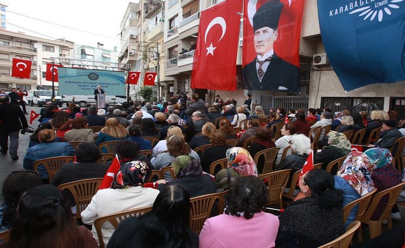 Karabağlar'a modern semt merkezi açıldı