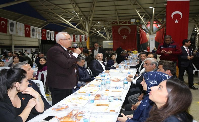 Karabağlar'da ilk iftar