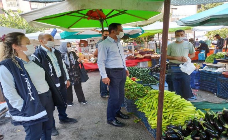 Karabağlar’da koronavirüs denetimleri ara vermiyor