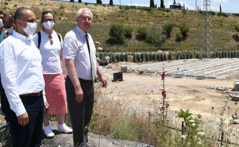 Karabağlar park ve bahçeler için kendi bitkilerini üretecek