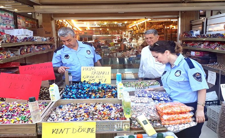 Karabağlar Zabıtası’ndan bayram denetimi