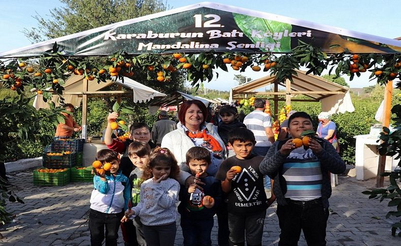 Karaburun’da 12’nci mandalina buluşması