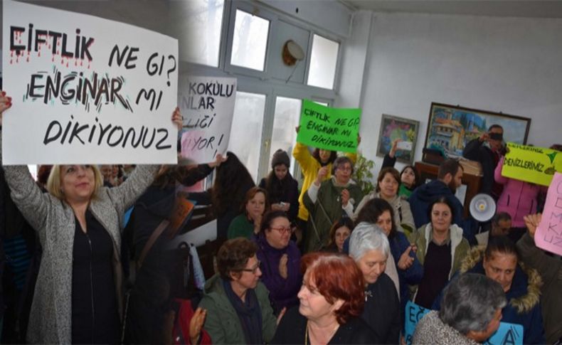 Karaburun'da 3 yeni balık çiftliğine halk tepki gösterdi