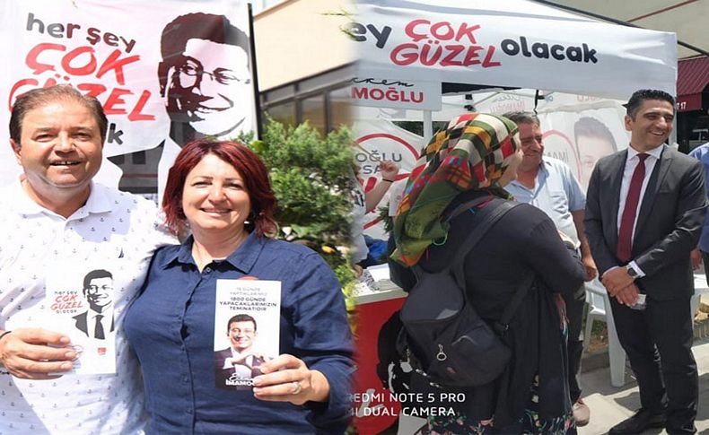 Karaburun ve Menderes'ten İmamoğlu mesaisi