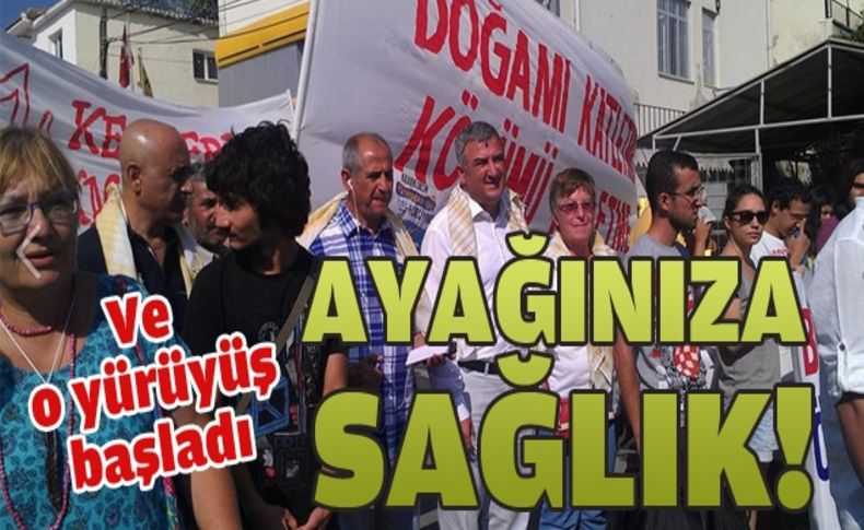 Karaburun için 'yollar yürümekle aşınmaz' dediler