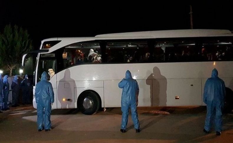 Karantinaya uymayan yolcu nedeniyle 33 kişi yurda yerleştirildi