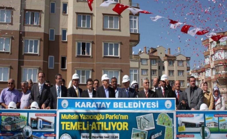 Karatay'a Muhsin Yazıcıoğlu parkı