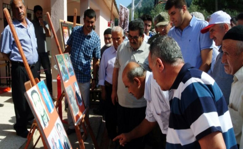 Karayiğit köyünde duygulandıran sergi