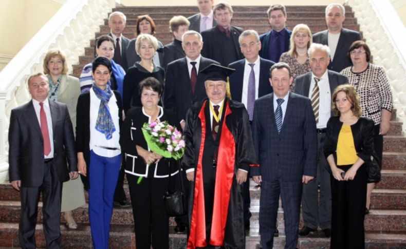 Kardeş şehir Rostov’dan Akaydın’a ‘fahri profesörlük’ ünvanı