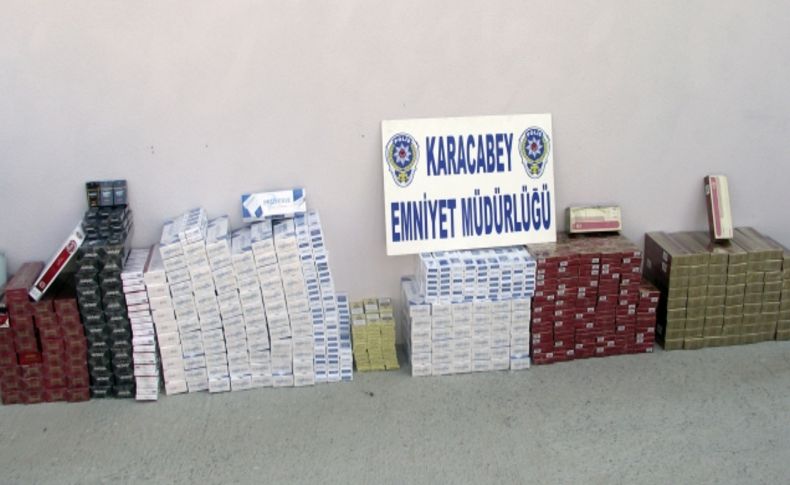 Kargodan kaçak sigara çıktı