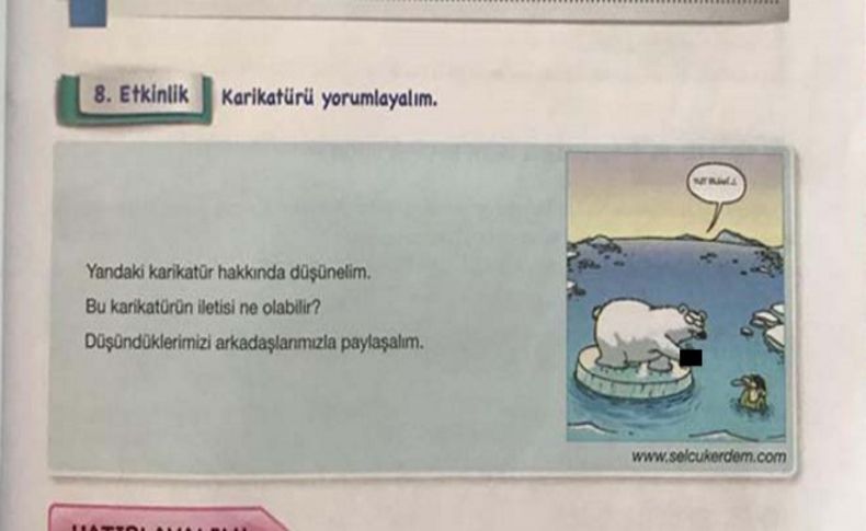 Karikatür skandalı çözüldü