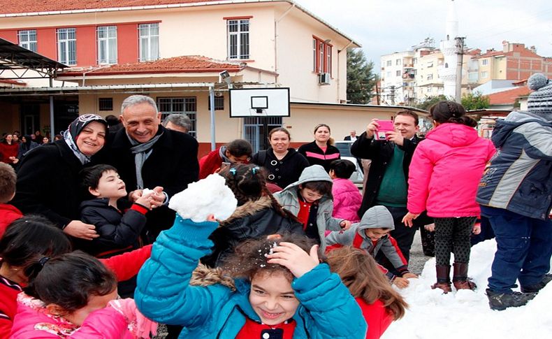 Karne hediyesi kar oldu