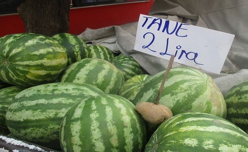 Karpuzun suyu çıktı