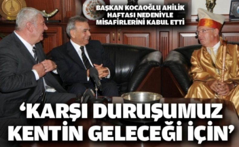 ‘Karşı duruşumuz kentin geleceği için’