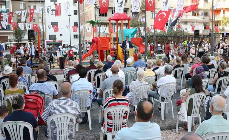 Karşıyaka’da ‘Ali Çelenay Parkı’ hizmete açıldı