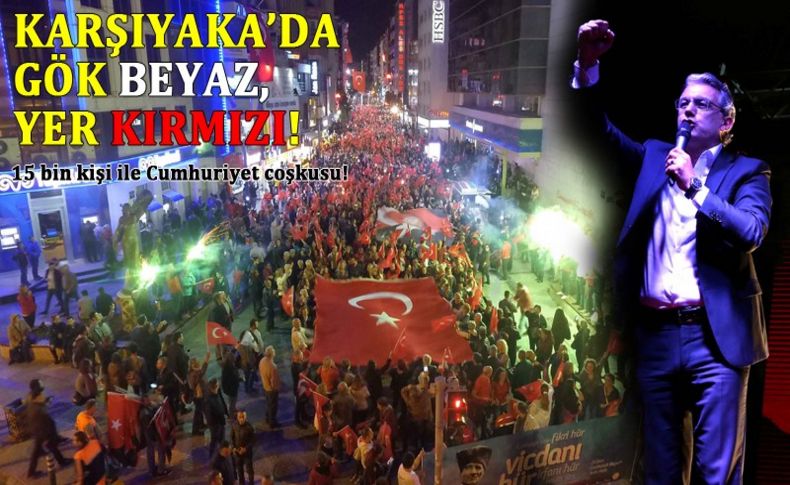 Karşıyaka’da gök beyaz, yer kırmızı!