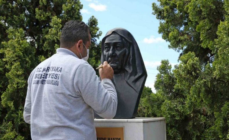 Karşıyaka’nın simge heykelleri bakımda