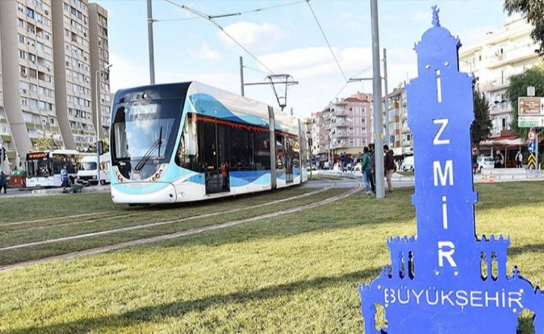 Karşıyaka Tramvayı'nda deneme seferi yapıldı