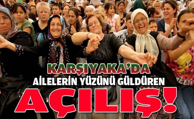 “Karşıyaka Belediyesi Yaz Okulu” törenle açıldı