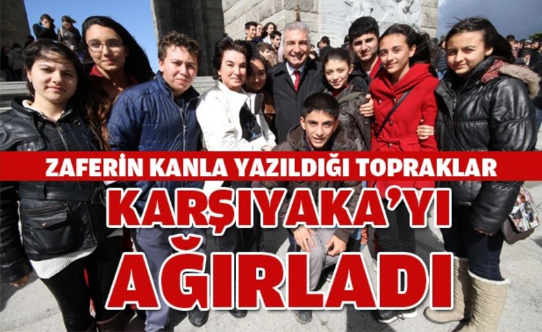 Karşıyaka Belediyesi zaferin 98. yılında Çanakkale'de