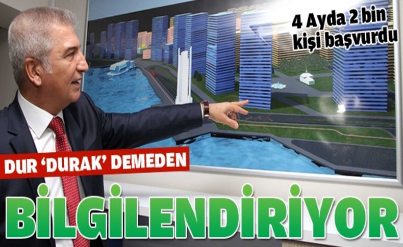 Karşıyaka Kentsel Dönüşüm Merkezi 4 ayda 2 bin kişiyi bilgilendirdi