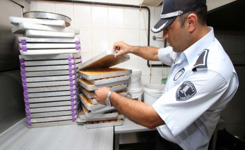 Karşıyaka'da tatlı denetim