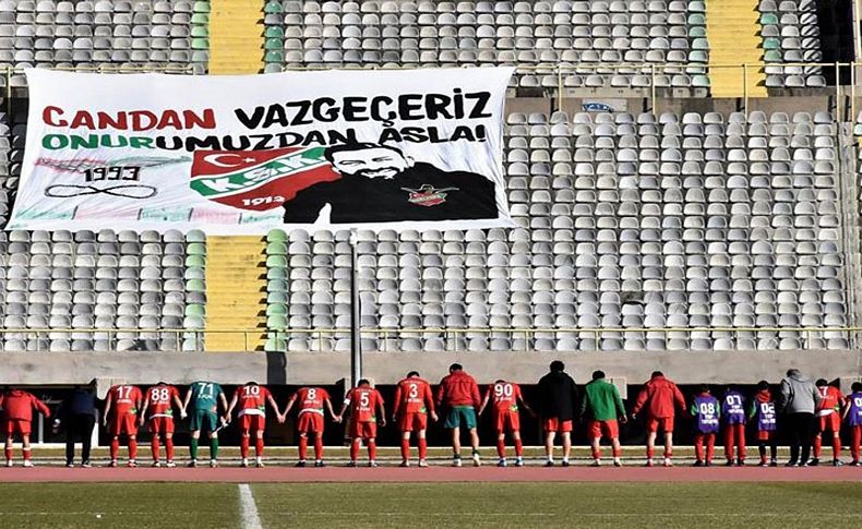 Karşıyakalı futbolculardan alkışlanacak hareket