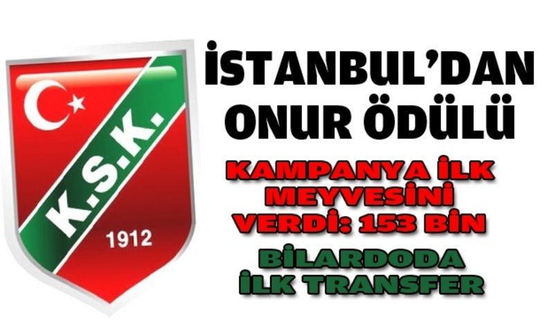 Karşıyaka’ya onur ödülü