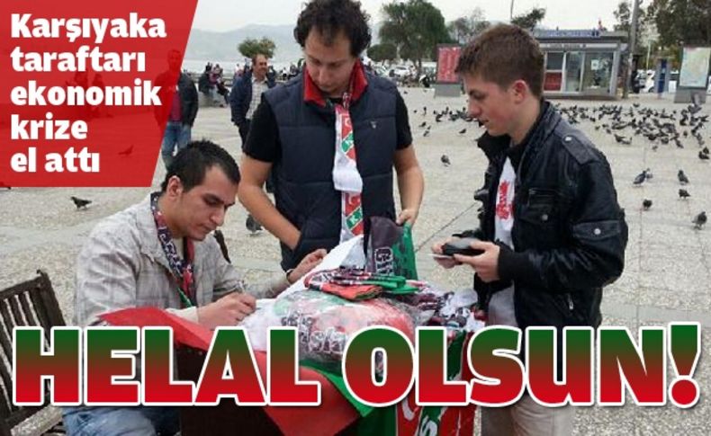 Karşıyaka'ya taraftarından ekonomik destek