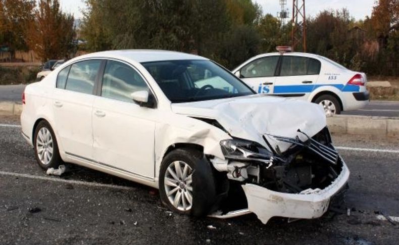 Kastamonu -Taşköprü Yolunda Kaza: 4 Yarali