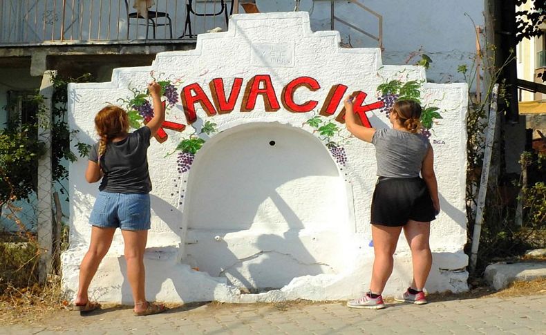 Kavacık duvarları rengarenk festival hazırlıkları tam gaz