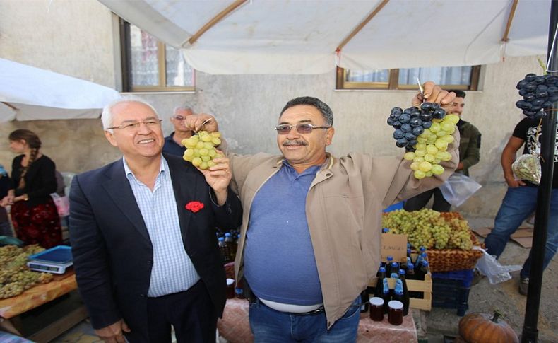 Kavacık Üzüm festivali başladı, açılış renkli görüntülere sahne oldu