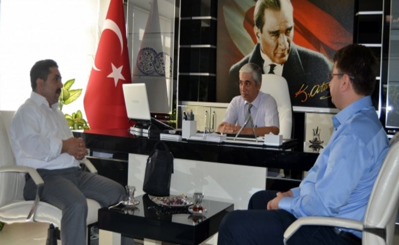 Kaymakam Kanyılmaz'a 'hayırlı olsun' ziyaretleri
