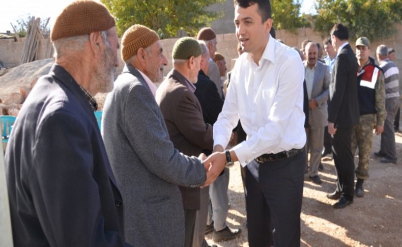 Kaymakam Keklik, taziye ziyaretlerinde bulundu