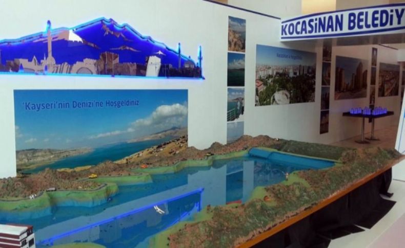 Kayseri’nin 'denizi' Ankara’ya taşındı