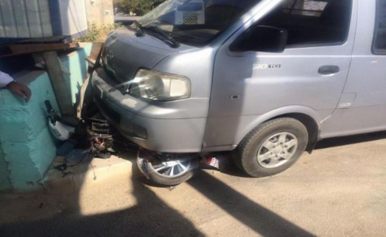 Minibüsün çarptığı bisikletli çocuk öldü