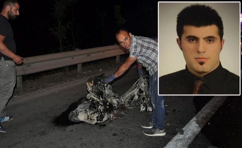 Ölüm emniyet şeridinde yakaladı