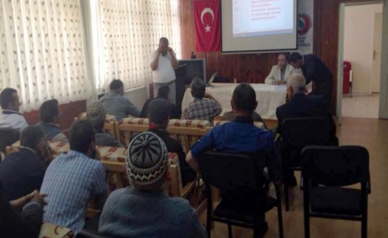 Keles'te hayvan üreticileri kuduz vakalarına karşı bilgilendirildi