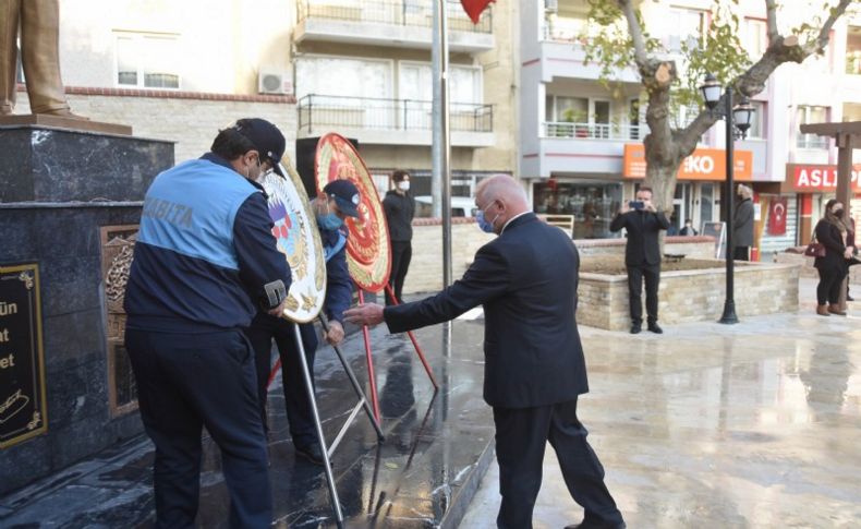 Kemalpaşa’da 10 Kasım Atatürk’ü anma günü töreni yapıldı
