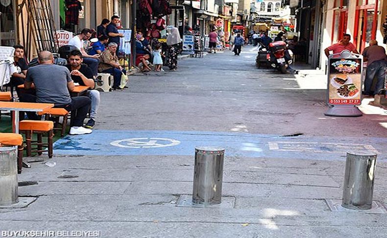 Kemeraltı'ndaki trafik düzenlemesine tepki