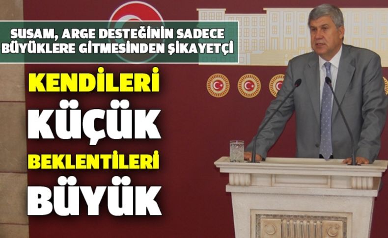 Kendileri küçük,beklentileri büyük