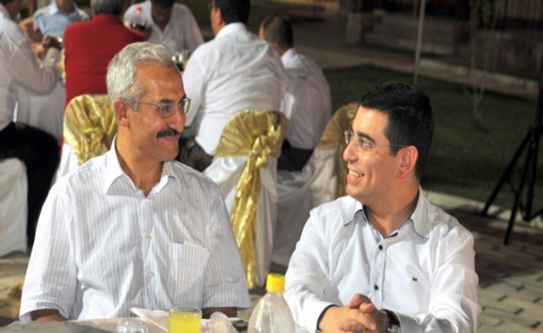 Kepez'in ilk kaymakamına veda yemeği verildi