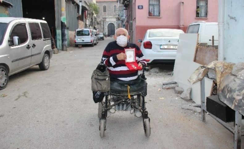 Kıbrıs gazisi destek bekliyor