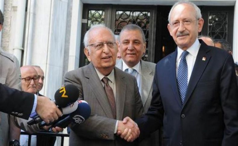Kılıçdaroğlu Cindoruk'u ziyaret etti