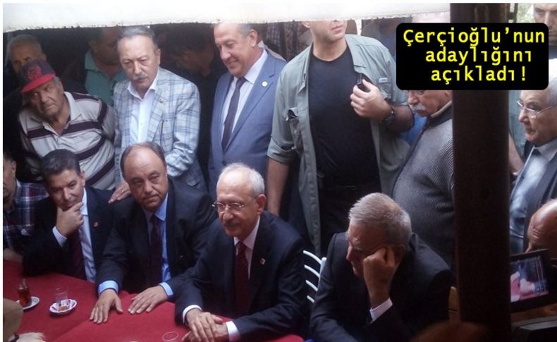 Kılıçdaroğlu'ndan Selçuk'ta çay molası