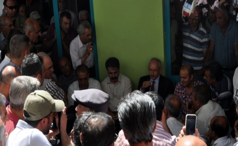 Kılıçdaroğlu hemşehrileriyle bayramlaştı