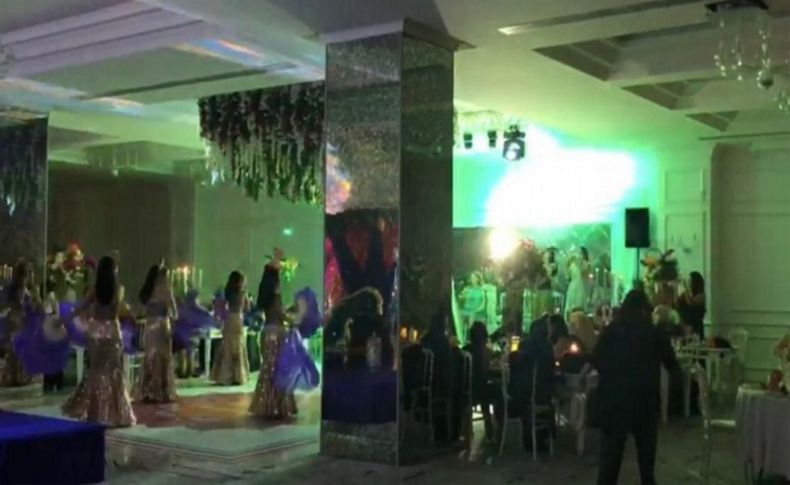Kına gecesine baskın! 24 kişiye 75 bin lira ceza