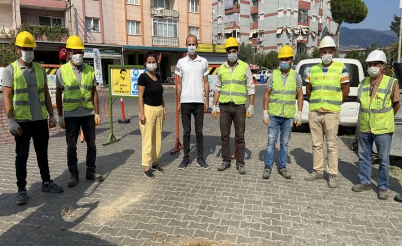 Kiraz’da doğalgaz için ilk kazma vuruldu